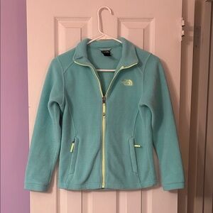 The North Face Turquoise Fleece Jacket